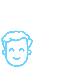 Cartoon of two people talking