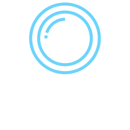 Cartoon magnifying glass